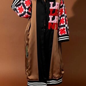 Dressed in LALA reversible kimono-bomber